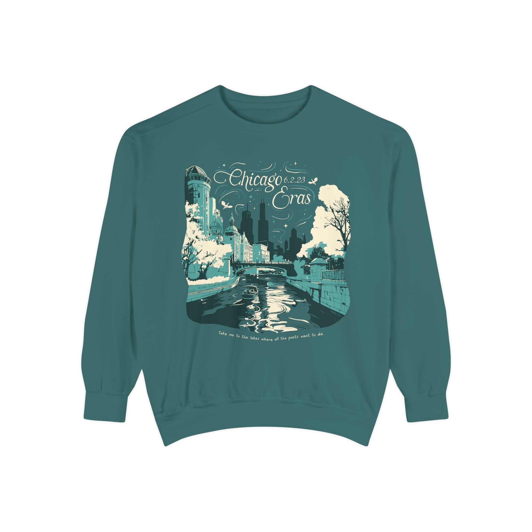 Night One Eras Tour Chicago River Walk Crewneck