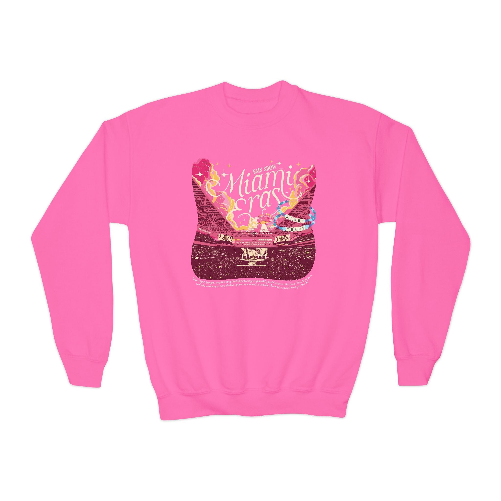 Kid's Miami Eras Night Three Hard Rock Stadium Crewneck