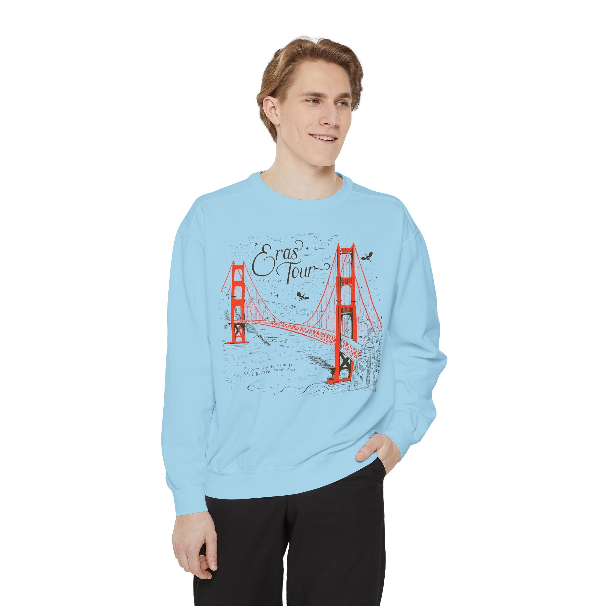 Santa Clara Eras Tour Night Two Golden Gate Bridge Crewneck