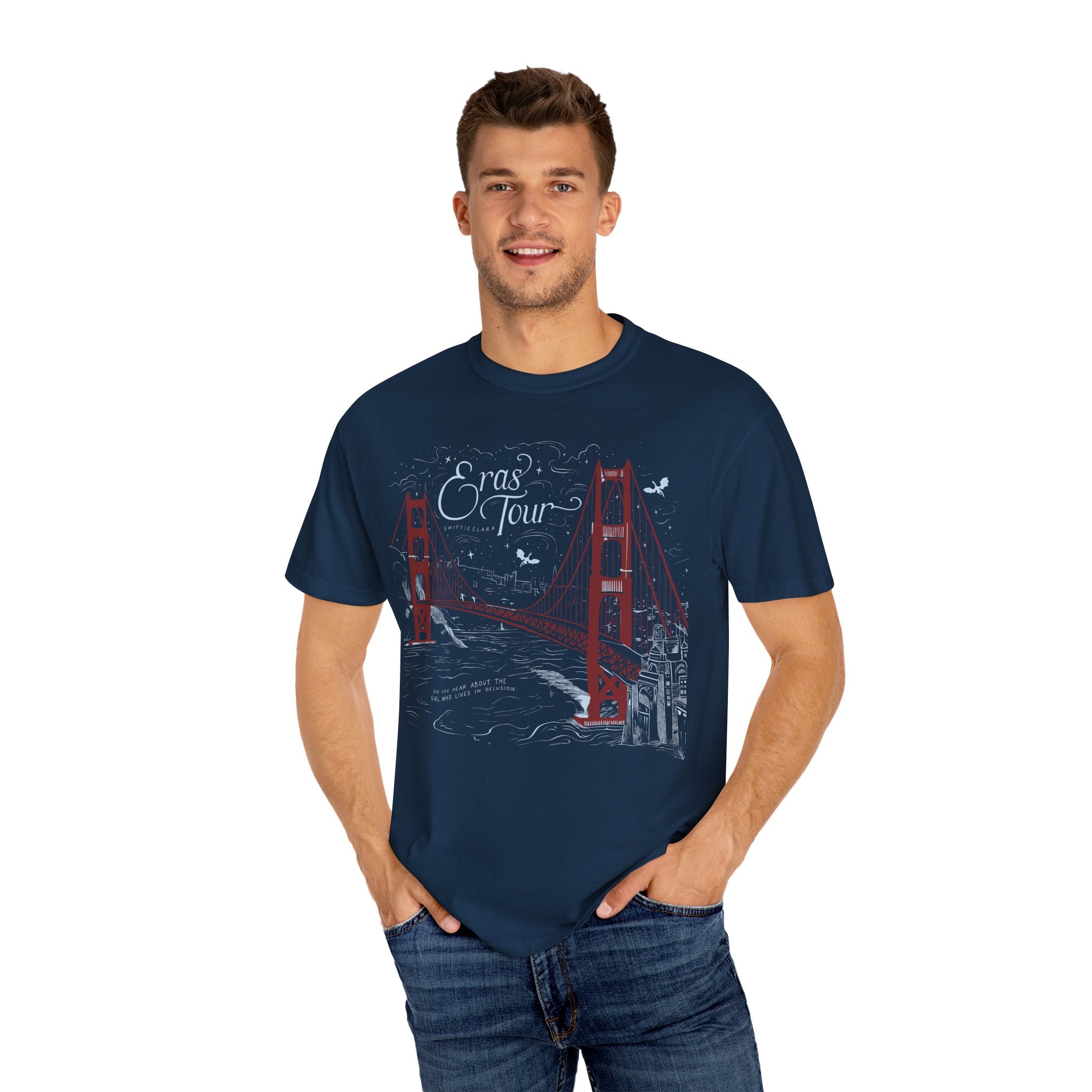 Santa Clara Eras Tour Night One Golden Gate Bridge Tee