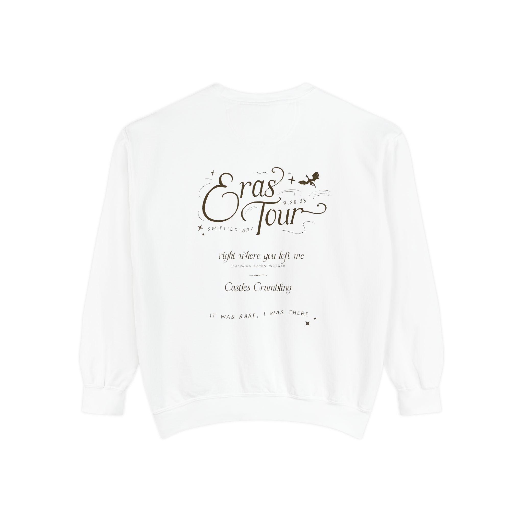 Santa Clara Eras Tour Night One Golden Gate Bridge Crewneck