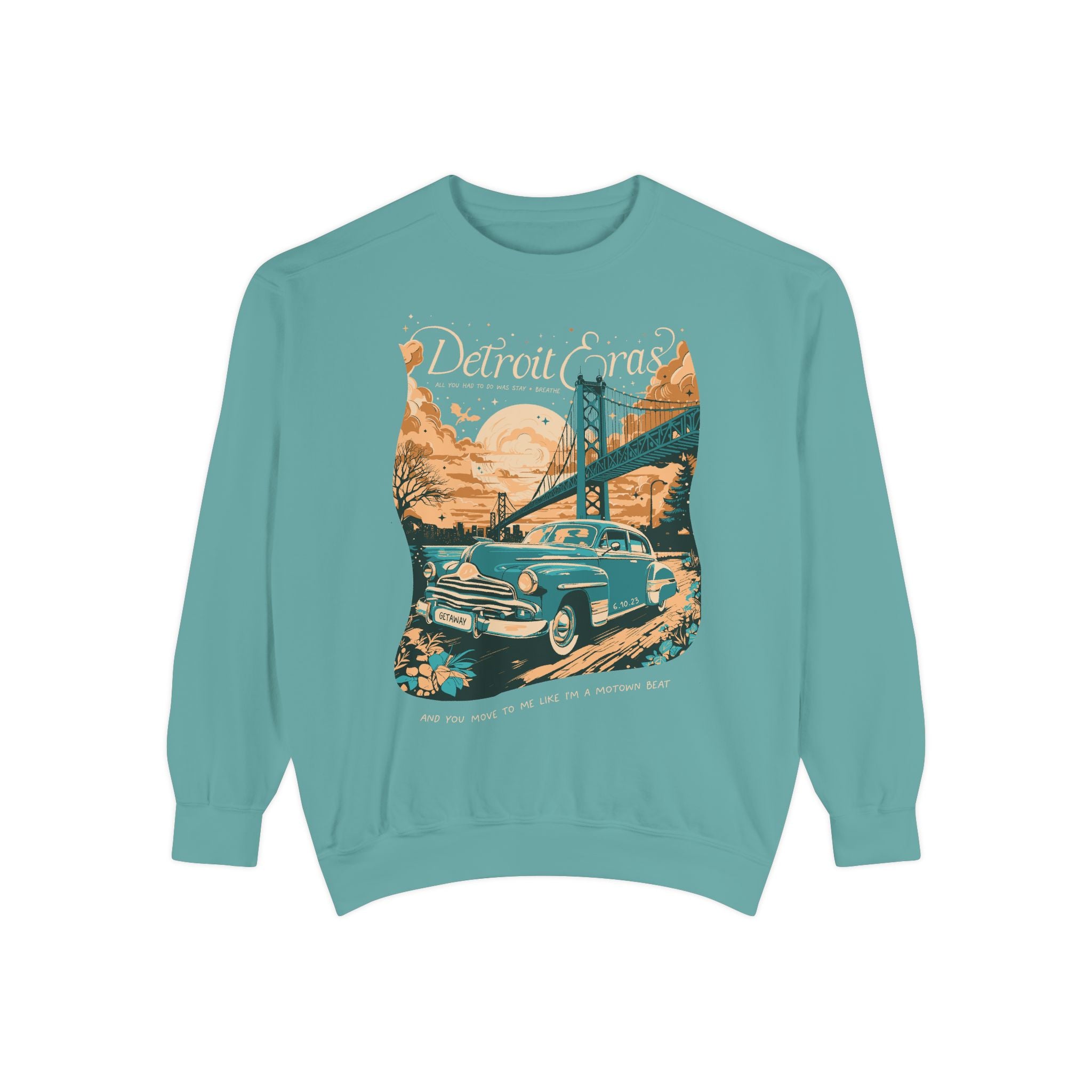 Night Two Detroit Skyline Eras Tour Sweatshirt