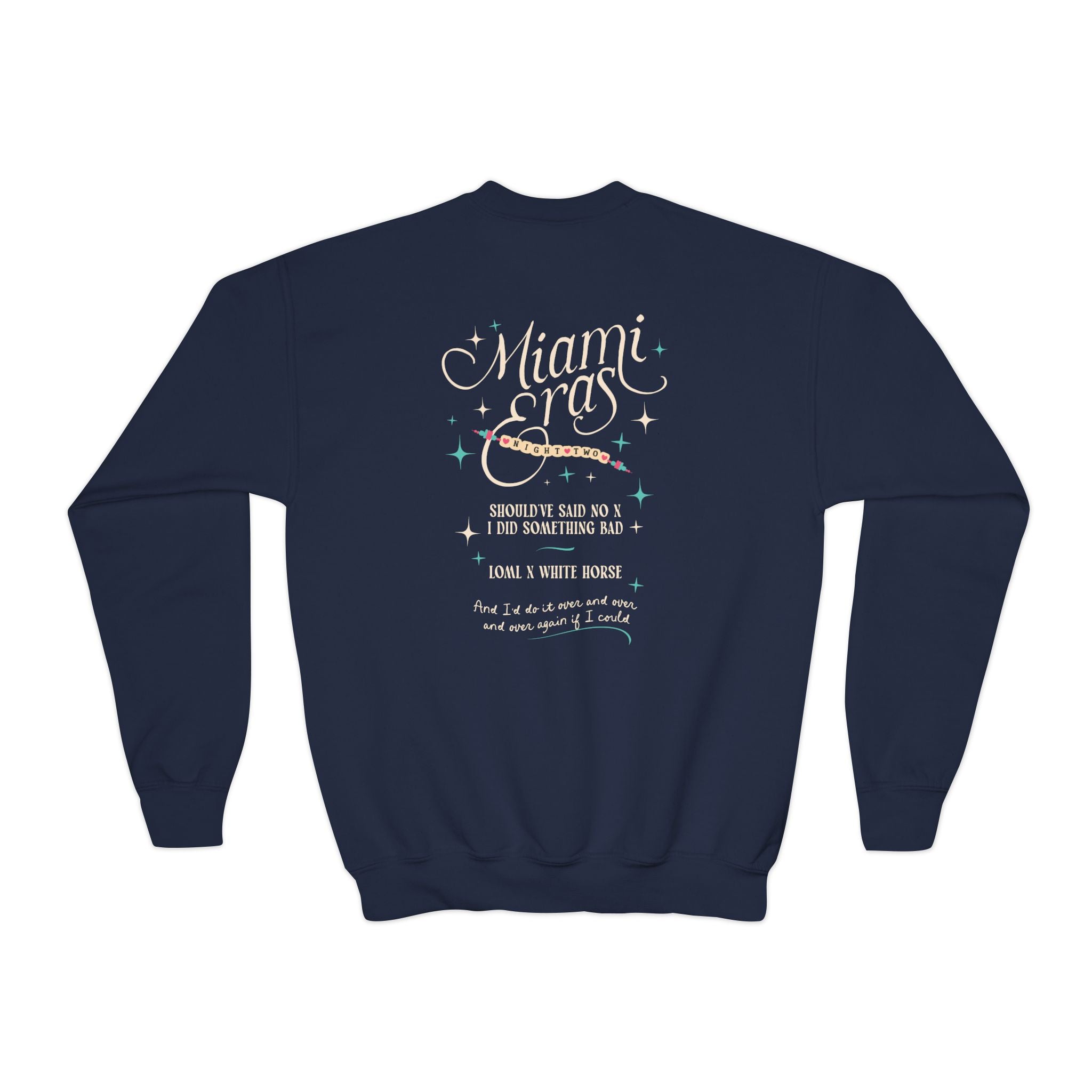 Kid's Miami Eras Night Two Hard Rock Stadium Gildan Crewneck