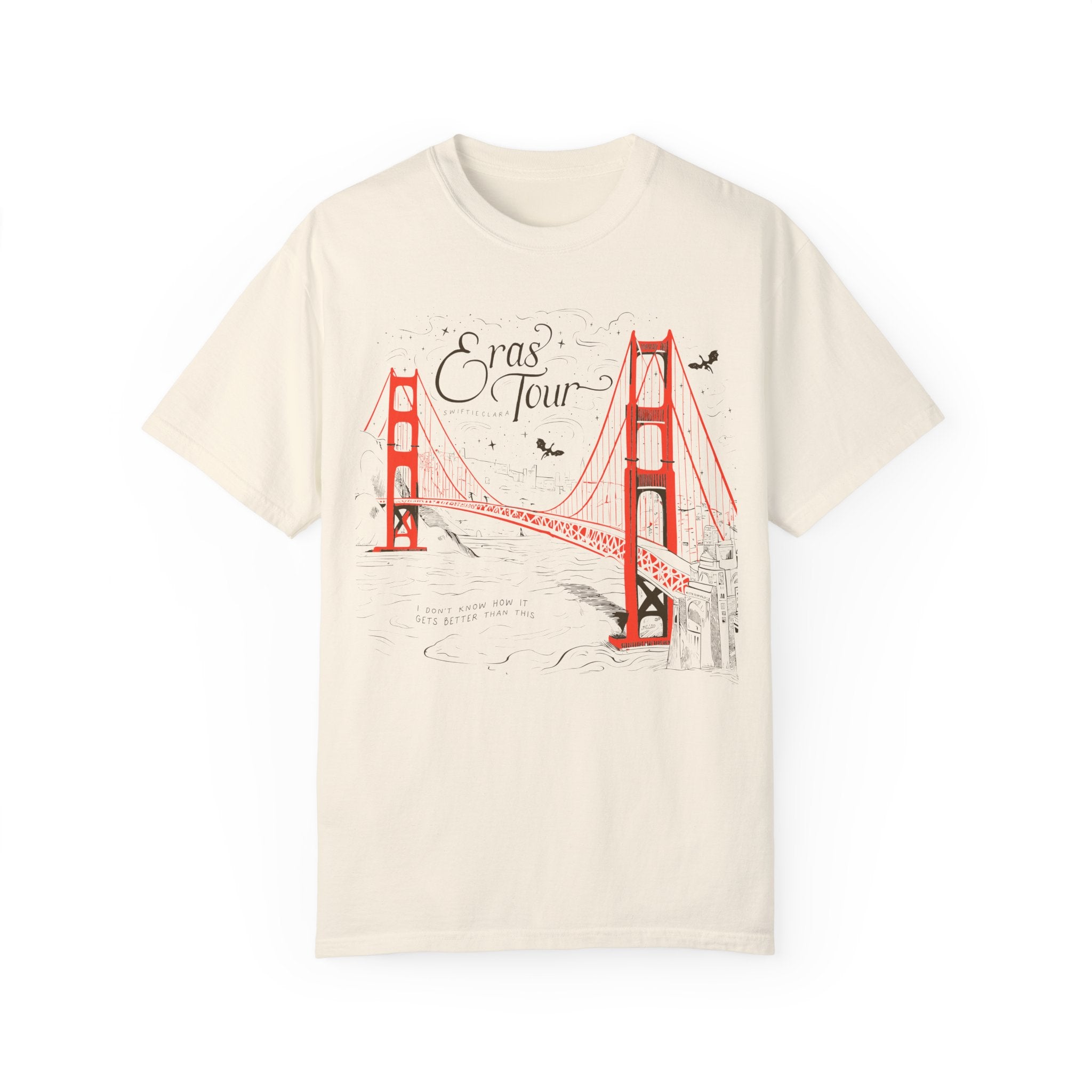 Santa Clara Eras Tour Night Two Golden Gate Bridge Tee