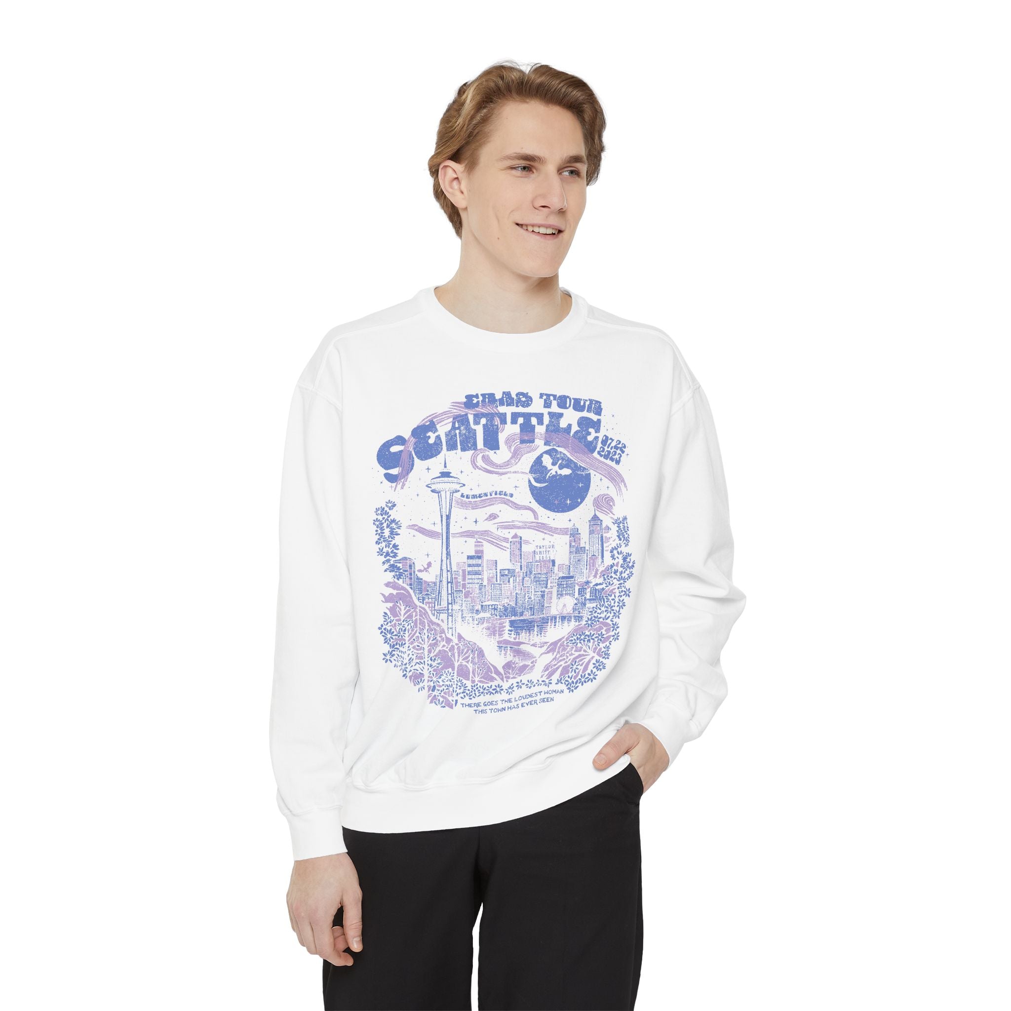 Seattle Night One Eras Tour Crewneck