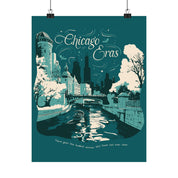 Emerald Eras Tour Chicago River Walk Poster