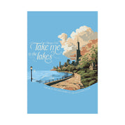 Blue Chicago Eras The Lakes Night One Poster