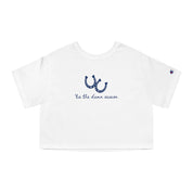 Horseshoe Tis the Season Indy Football Crop Top