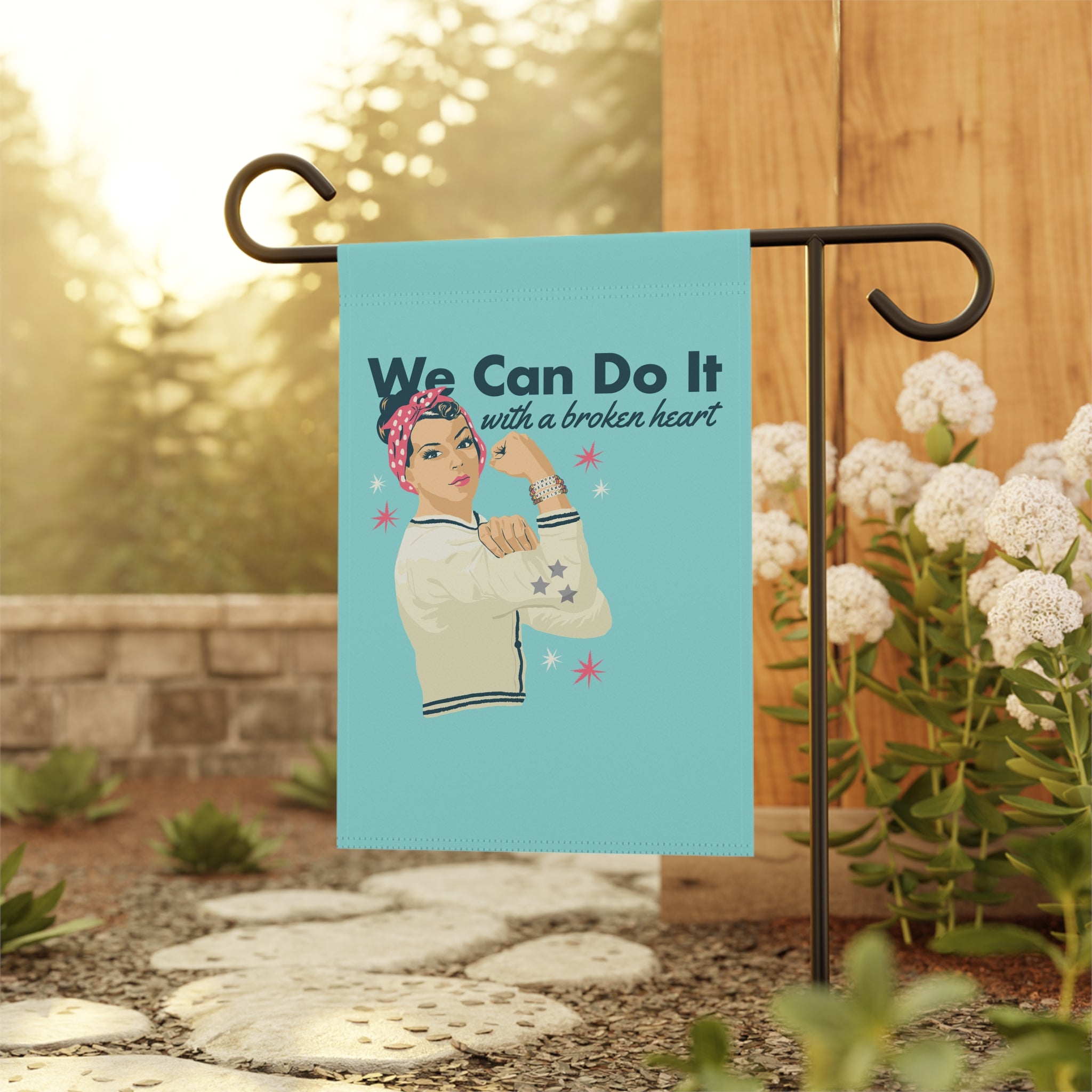 Rosie The Riveter Garden & House Banner