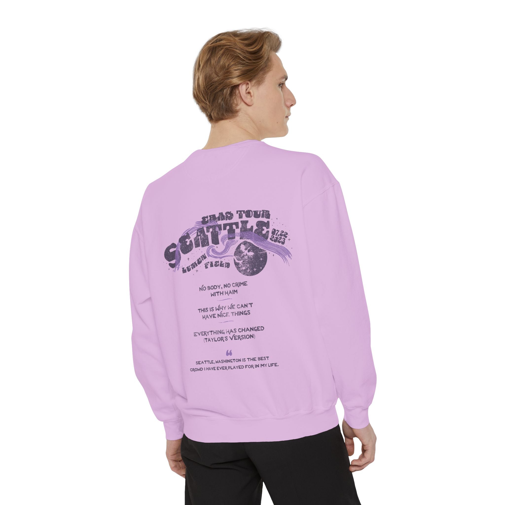 Seattle Night One Eras Tour Crewneck