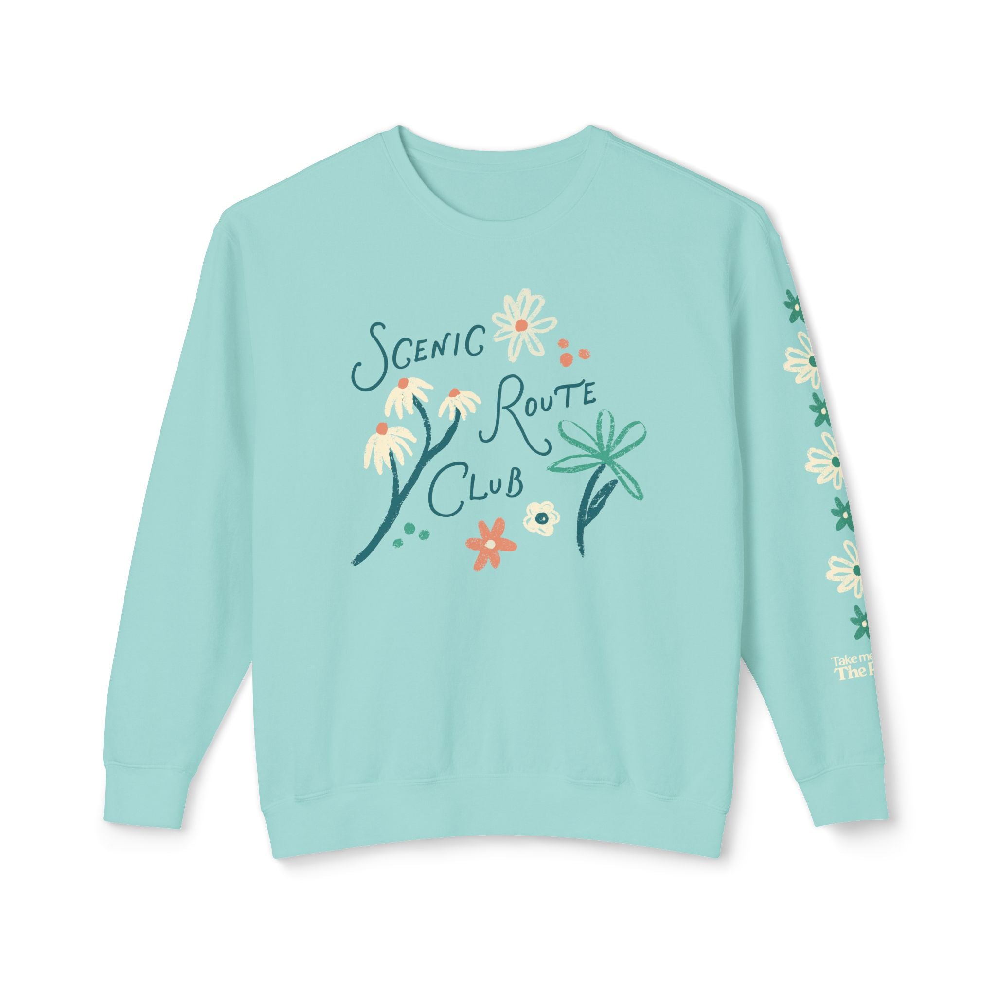 Scenic Route Club Lightweight Crewneck