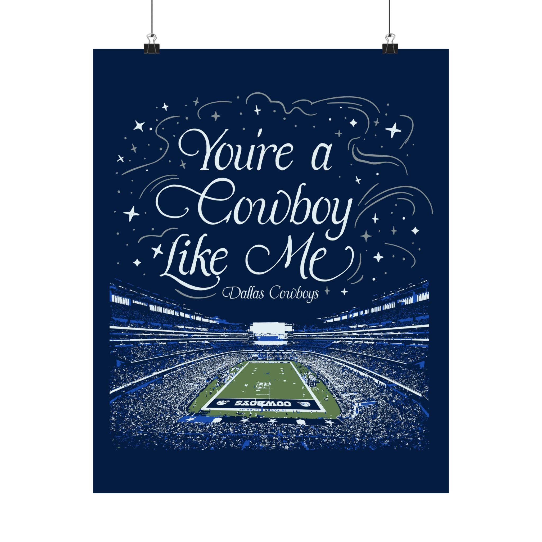 Dallas Cowboy Like Me Poster