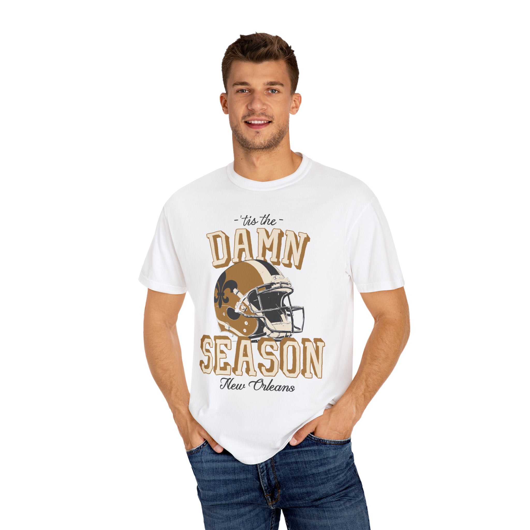 New Orleans Football Tis The Season Tee