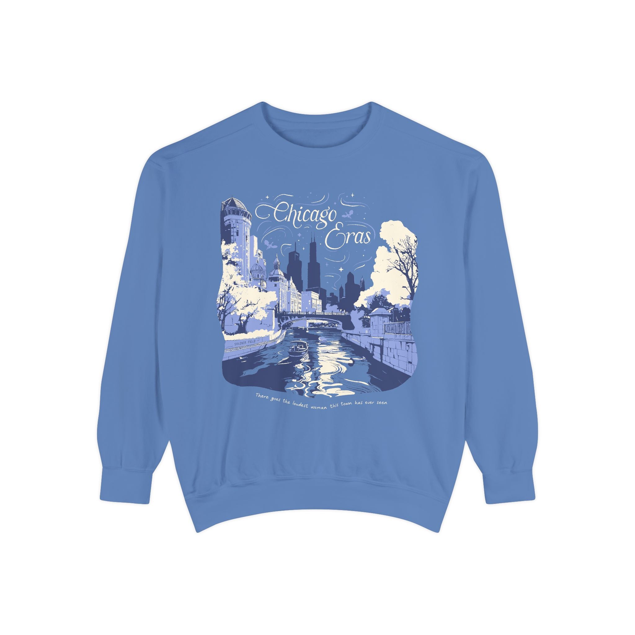 One-Sided, All Nights Eras Tour Chicago River Walk Crewneck