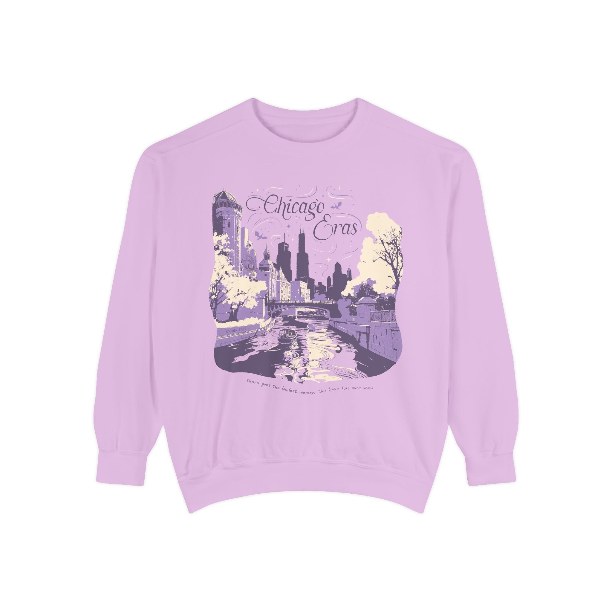 One-Sided, All Nights Eras Tour Chicago River Walk Crewneck