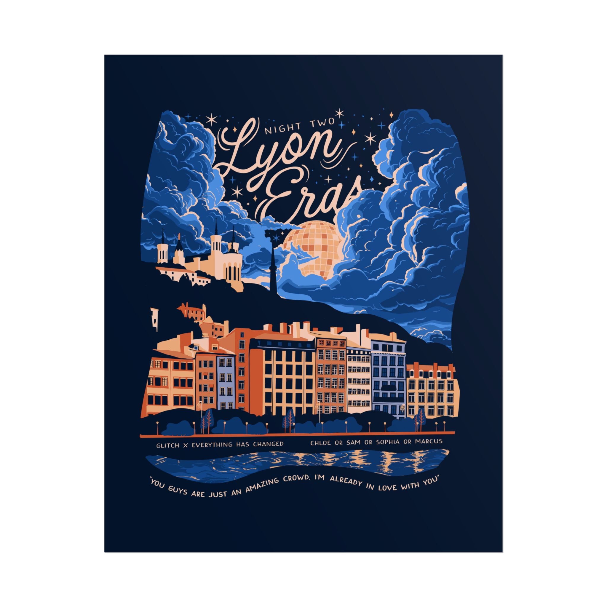 Navy Night Two Lyon Eras Poster