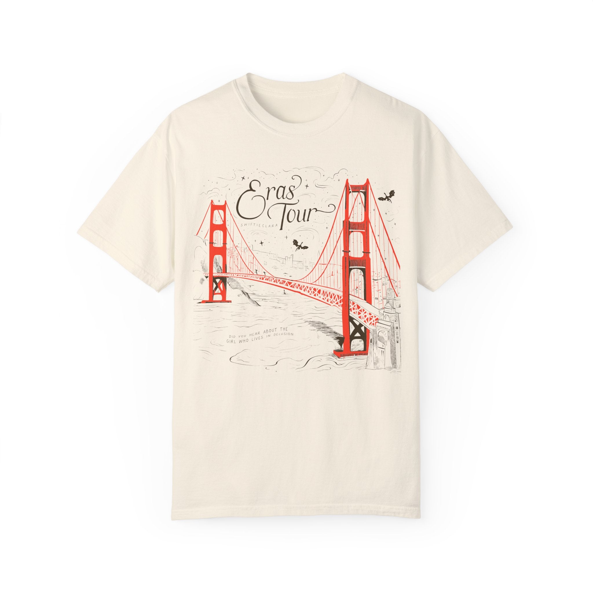 Santa Clara Eras Tour Night One Golden Gate Bridge Tee