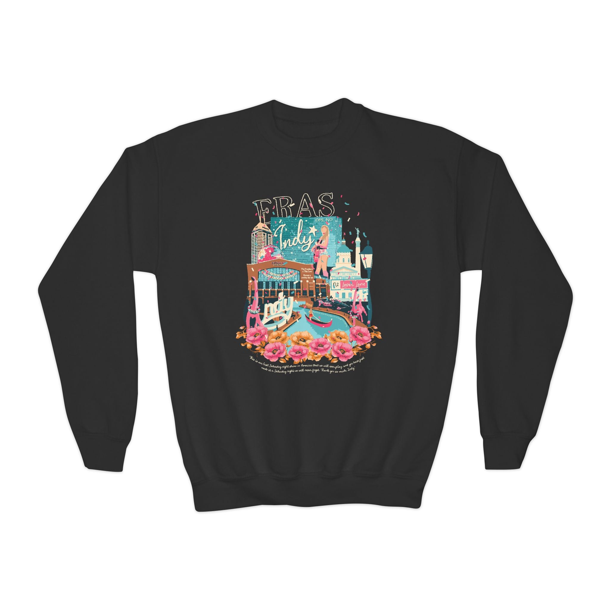 Kid's Indy Eras Night Two Crewneck Sweatshirt