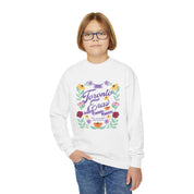 Kid's Toronto Eras Tour Floral Surprise Song Piano Crewneck Sweatshirt