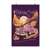 Berry Night One Detroit Skyline Eras Tour Poster