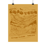 Mustard Denver Night One Mustard Mountains Poster