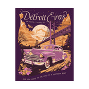 Berry Night One Detroit Skyline Eras Tour Poster