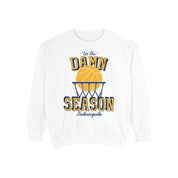 Tis the Season Indy Basketball Comfort Colors Crewneck