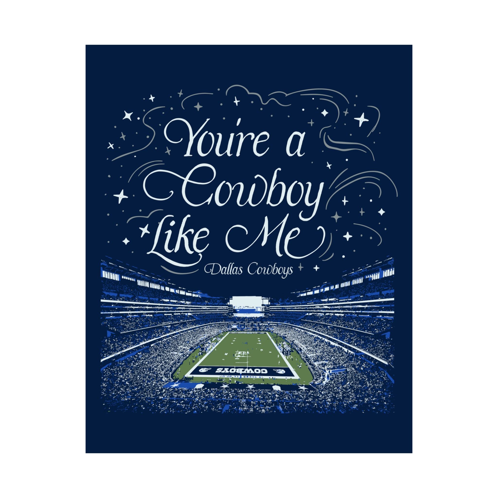 Dallas Cowboy Like Me Poster