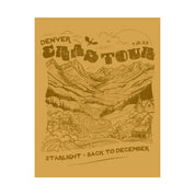 Mustard Denver Night Two Mustard Mountains Poster