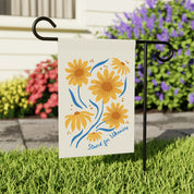 Stand For Ukraine Garden Flag Banner