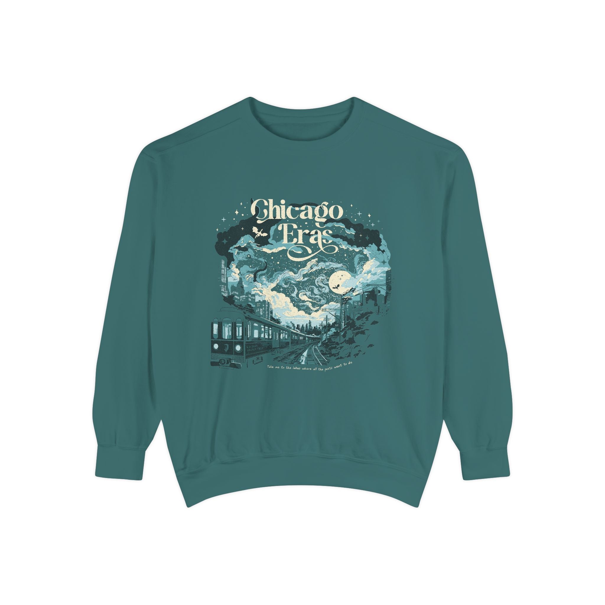 Night One Chicago L Train Eras Tour Design Sweatshirt