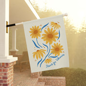 Stand For Ukraine Garden Flag Banner