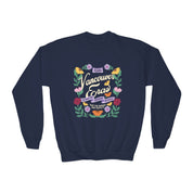 Kid's Vancouver Eras Tour Floral Surprise Song Piano Crewneck Sweatshirt