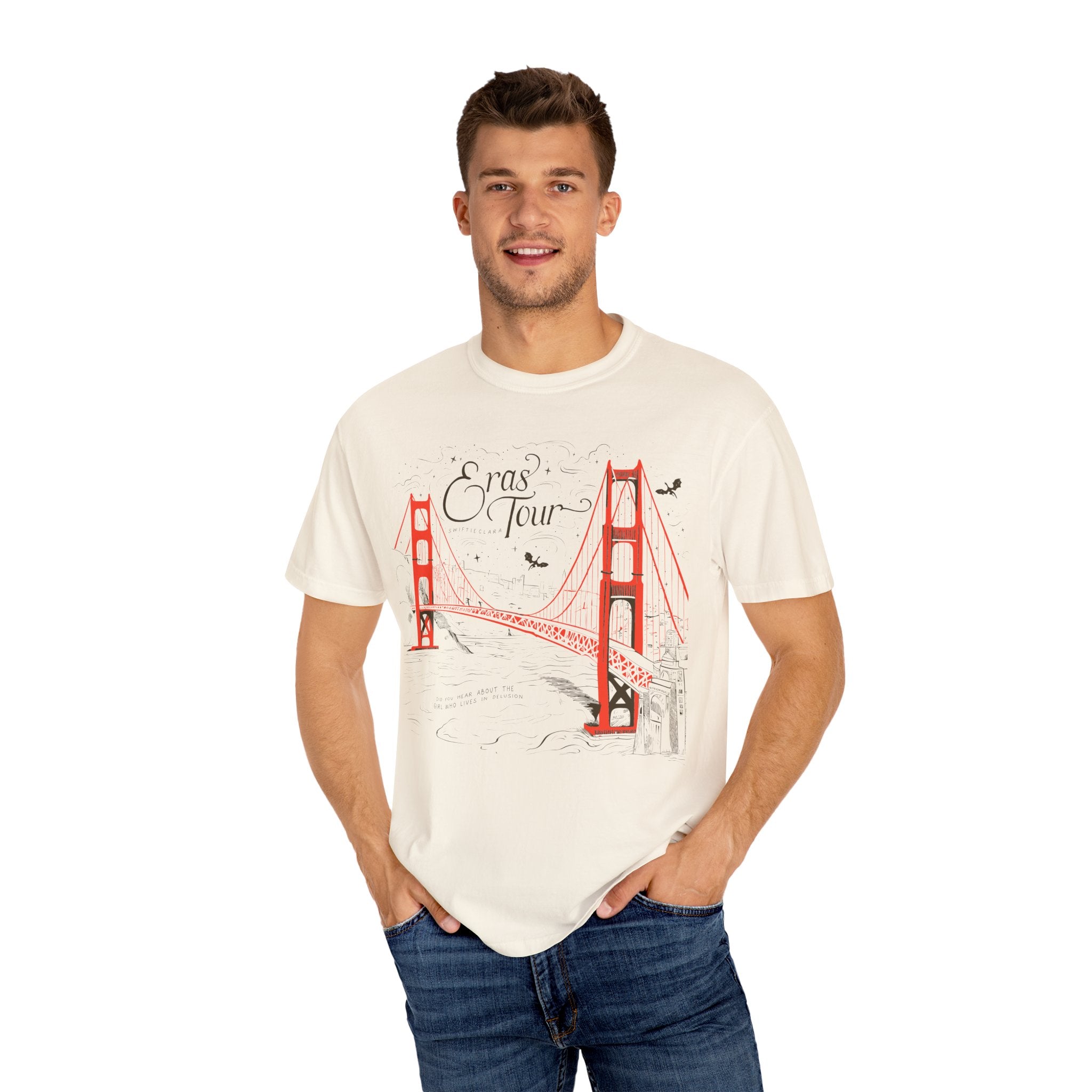 Santa Clara Eras Tour Night One Golden Gate Bridge Tee