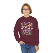 Kid's Toronto Eras Tour Floral Surprise Song Piano Crewneck Sweatshirt