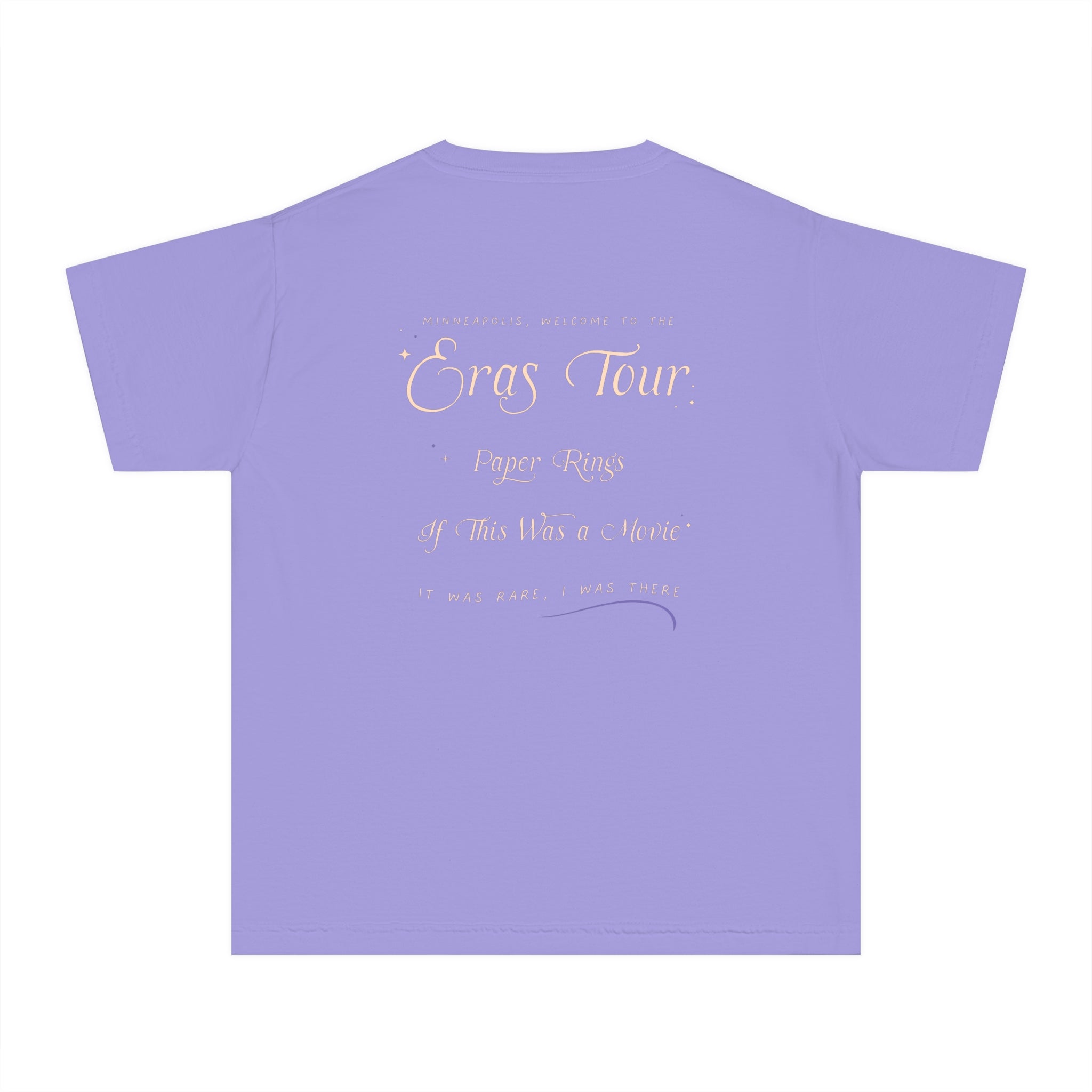 Night One Swiftieapolis Eras Tour Youth Midweight Tee