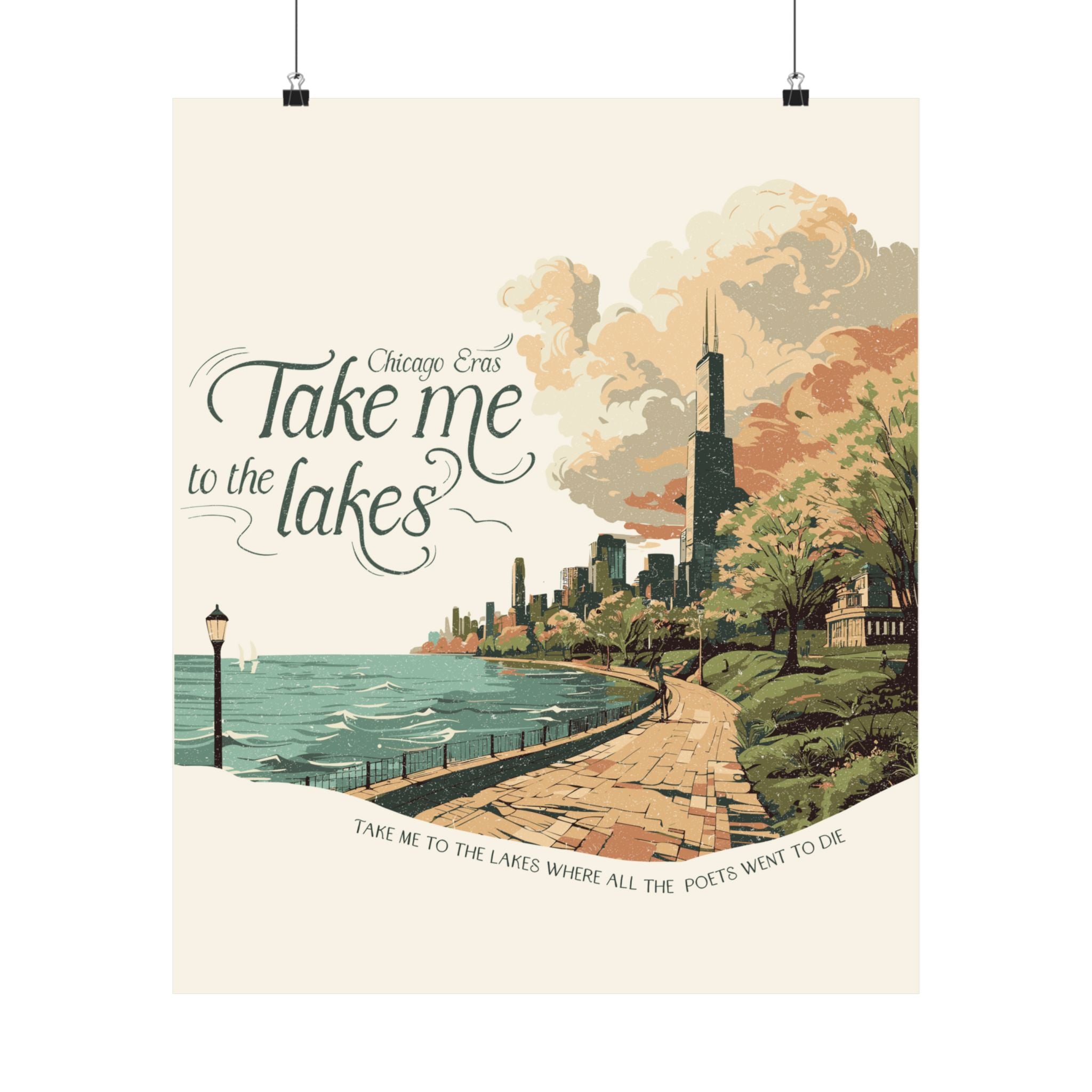 Ivory Chicago Eras The Lakes Night One Poster