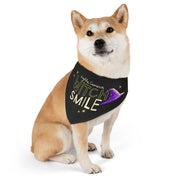 Lights, Camera, Witch Smile Pet Bandana Collar