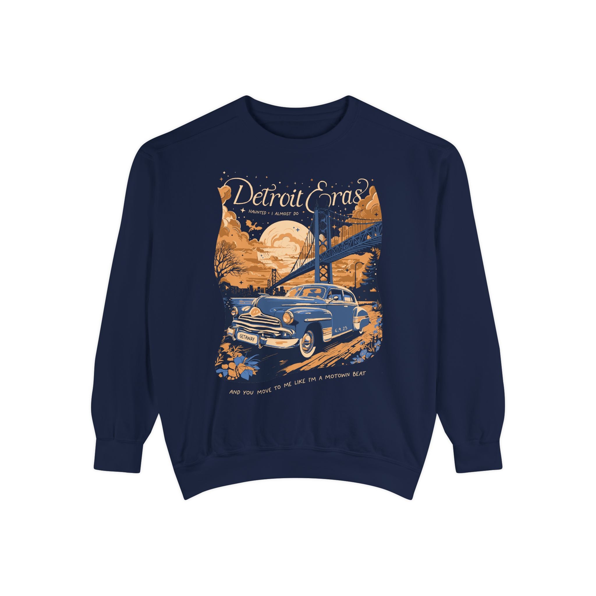 Night One Detroit Skyline Eras Tour Sweatshirt