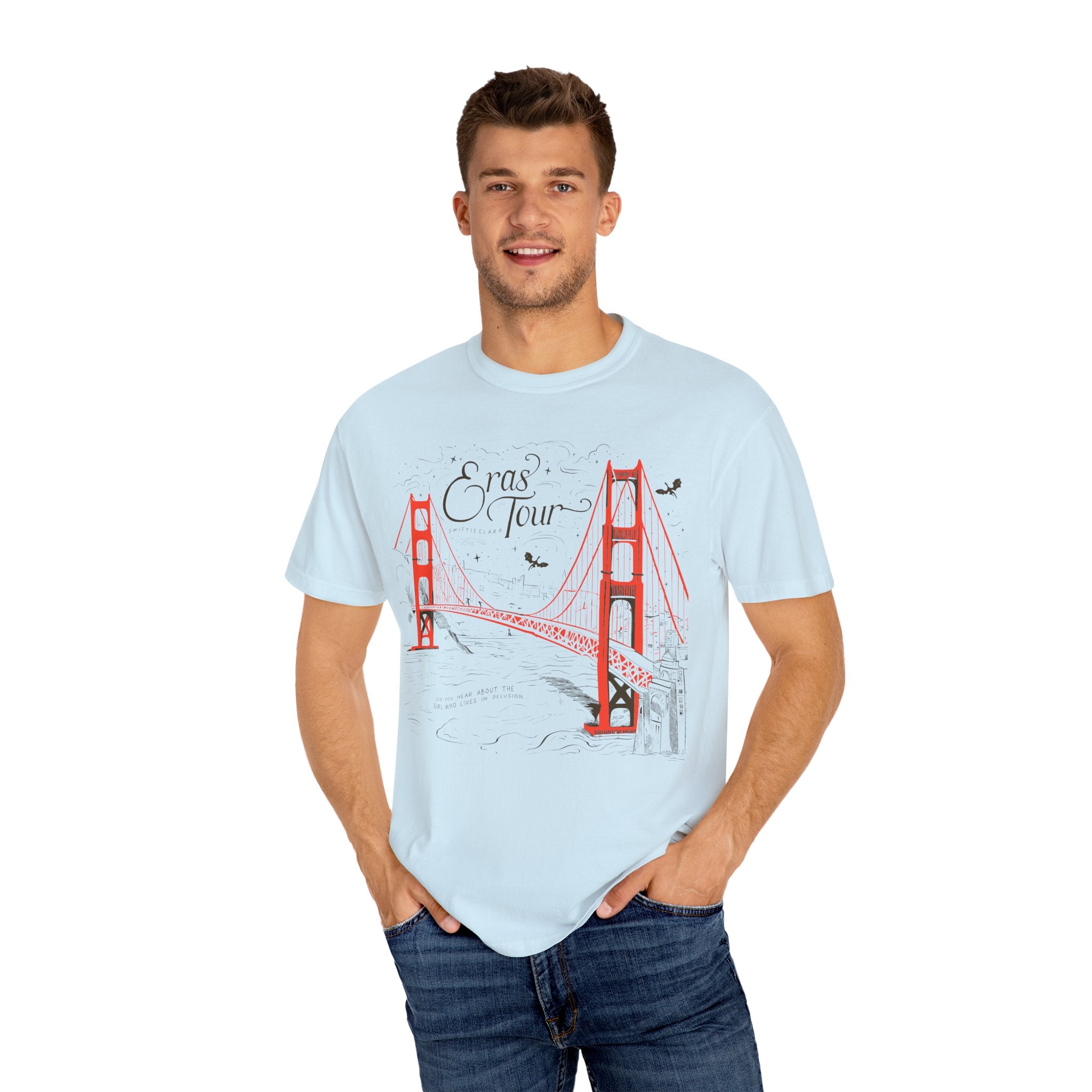 Santa Clara Eras Tour Night One Golden Gate Bridge Tee