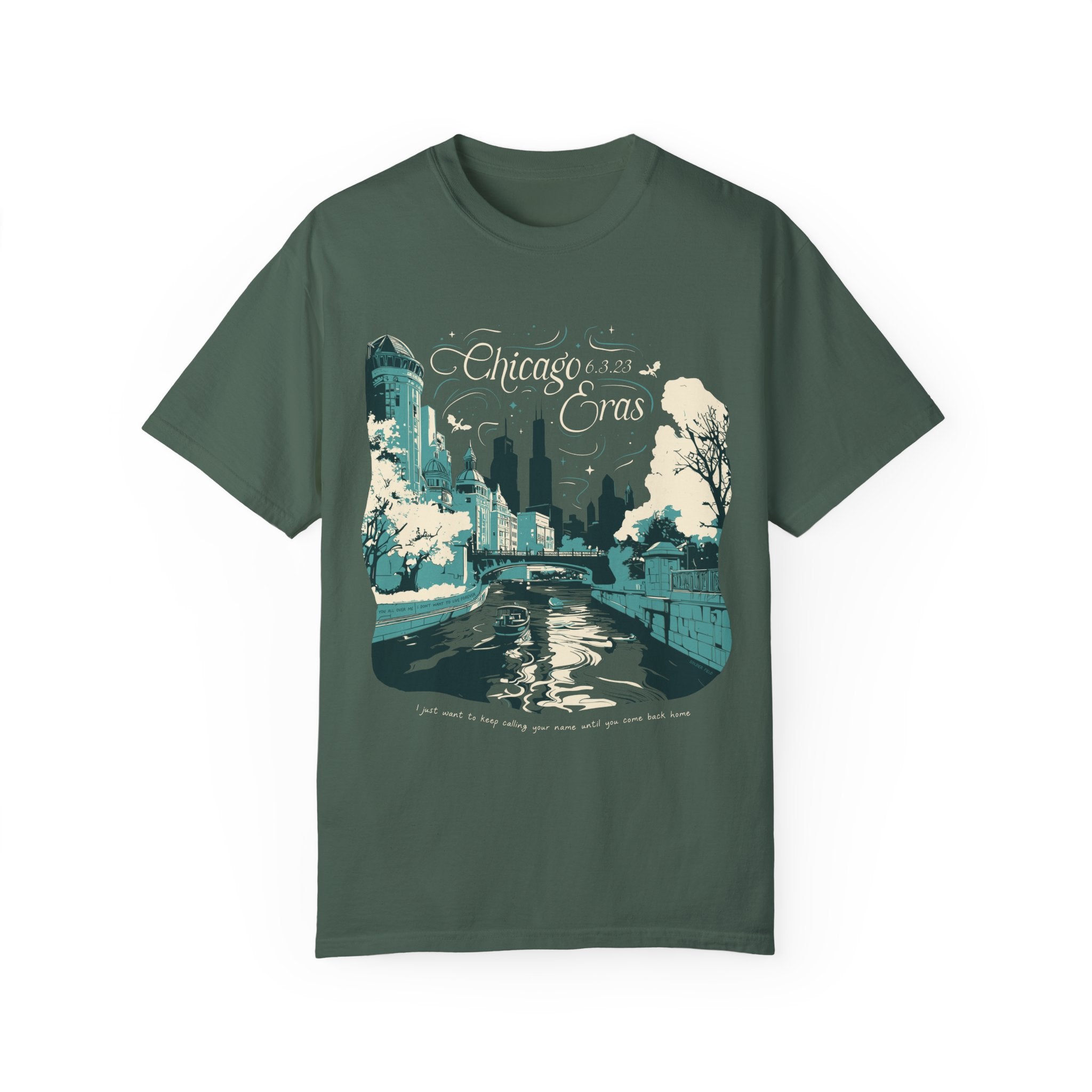 Night Two Eras Tour Chicago River Walk Shirt