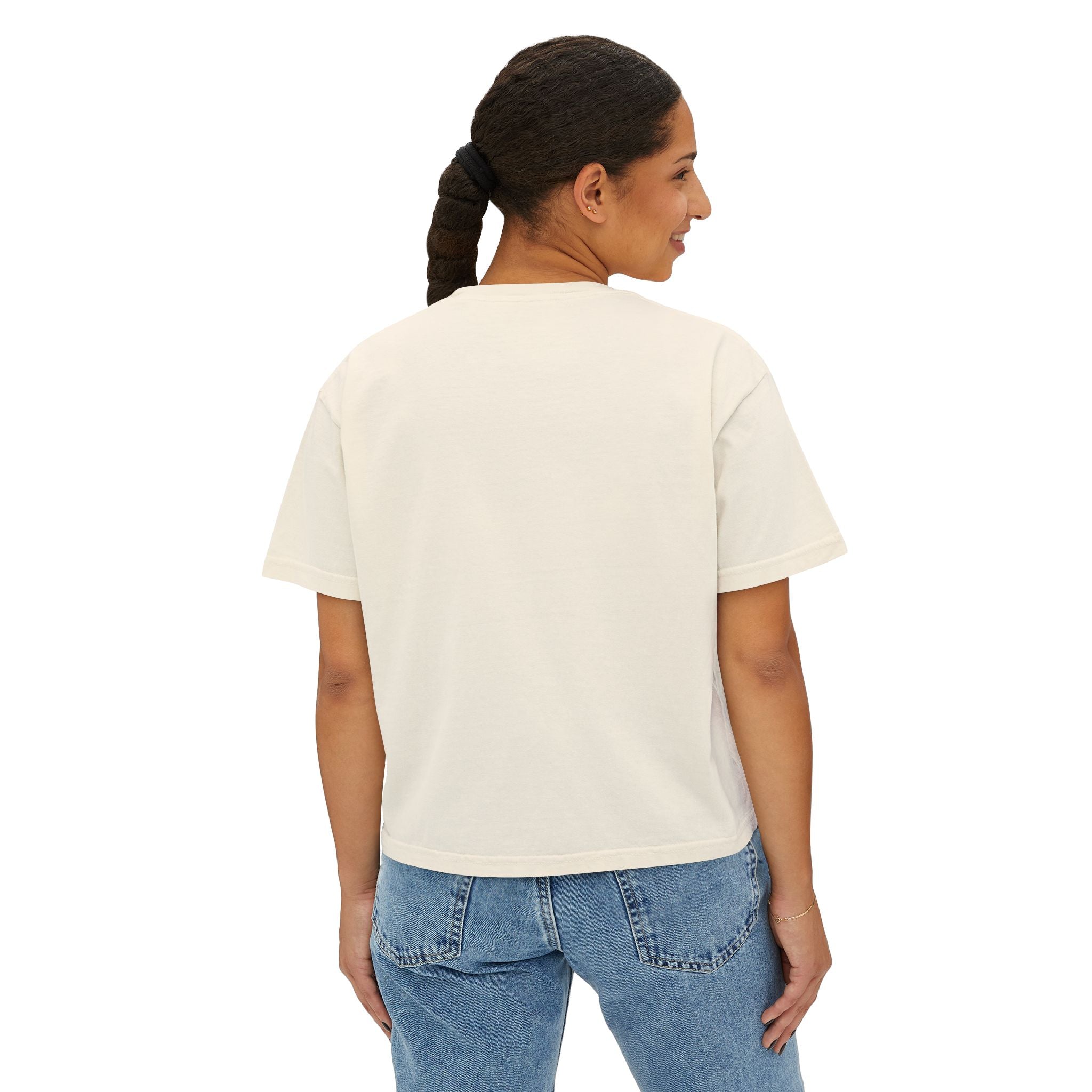 Who's Afraid of Little Old Me Comfort Colors Crop Top