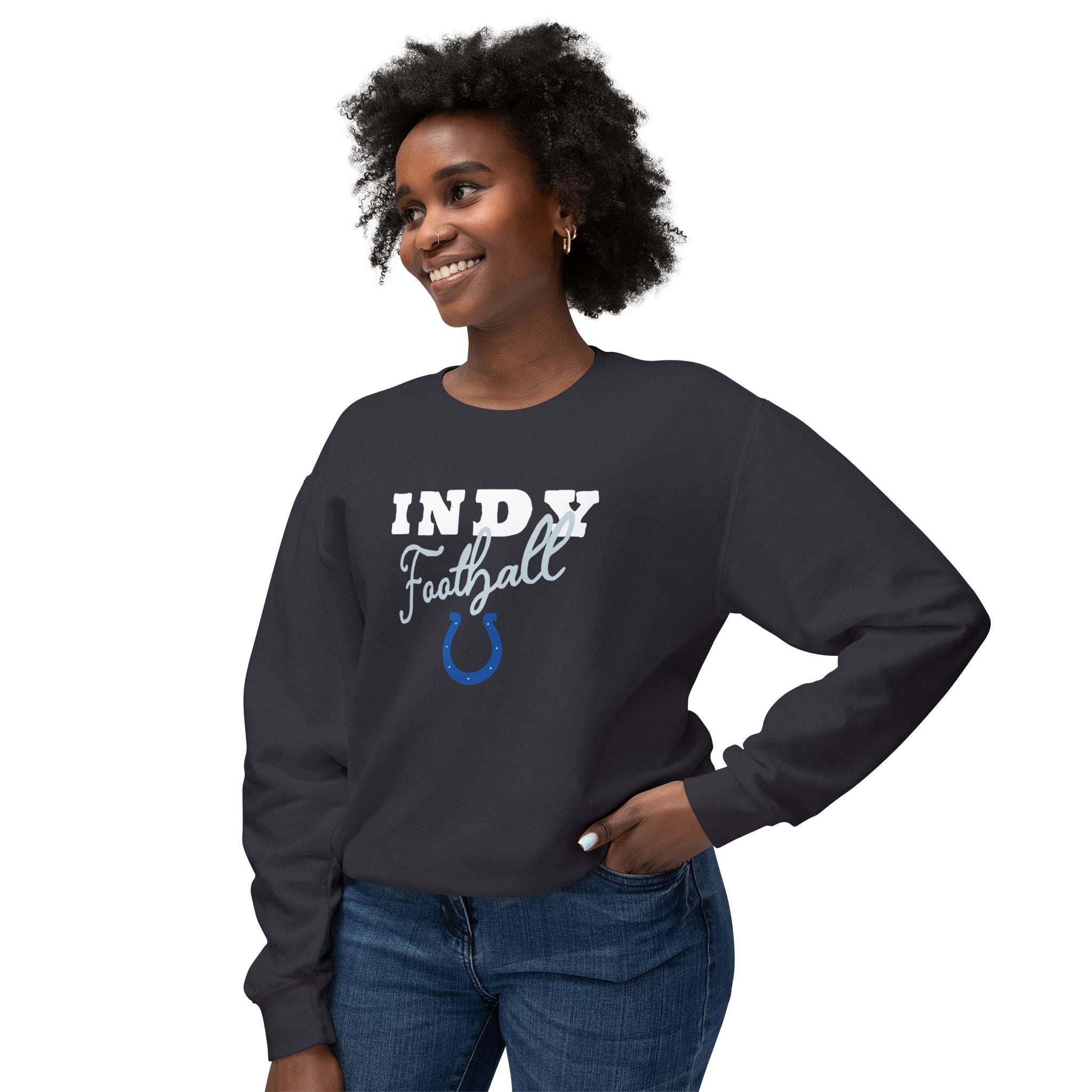 Lucas Oil Stadium Indy Football Lightweight Comfort Colors Crewneck