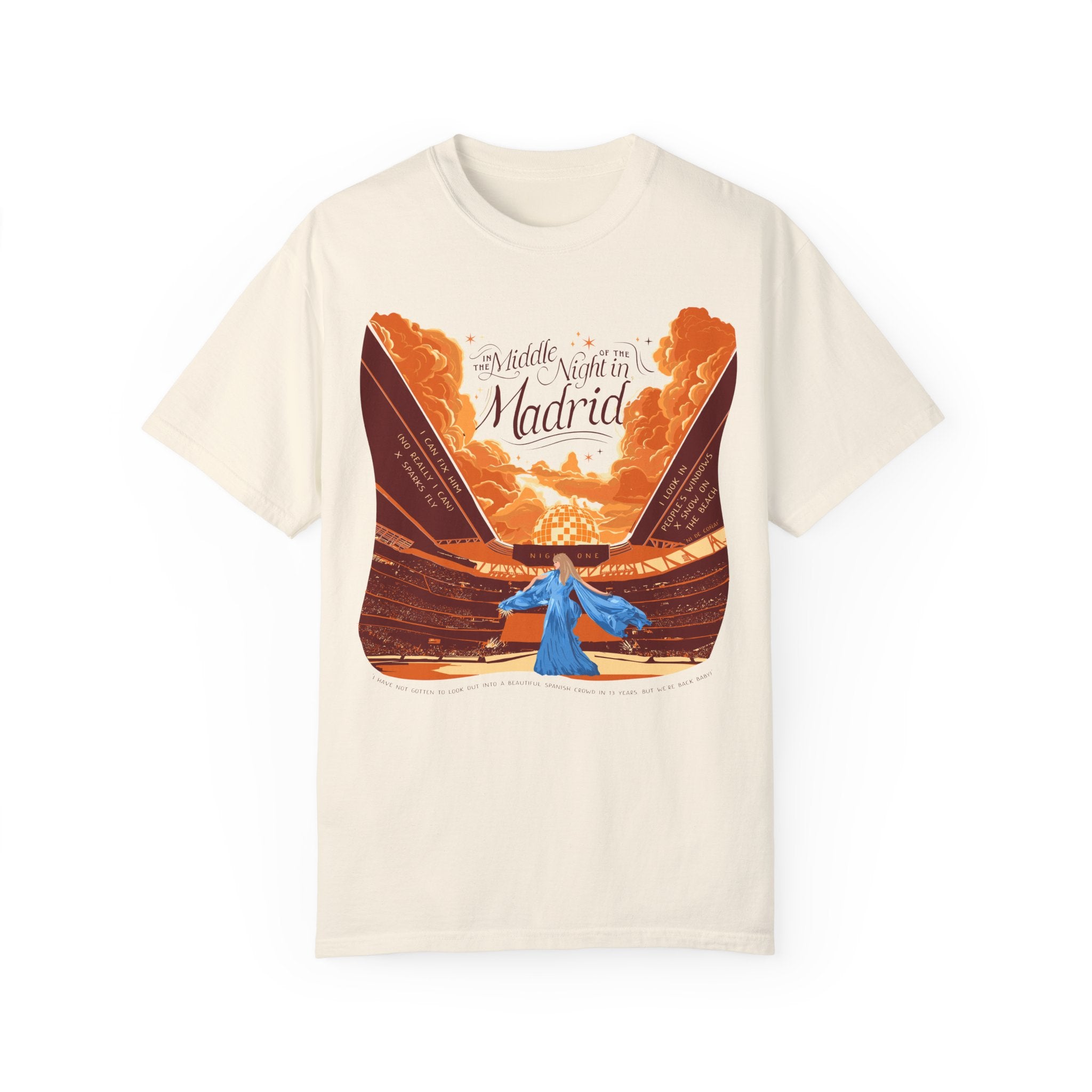 Night One Madrid Eras Tee