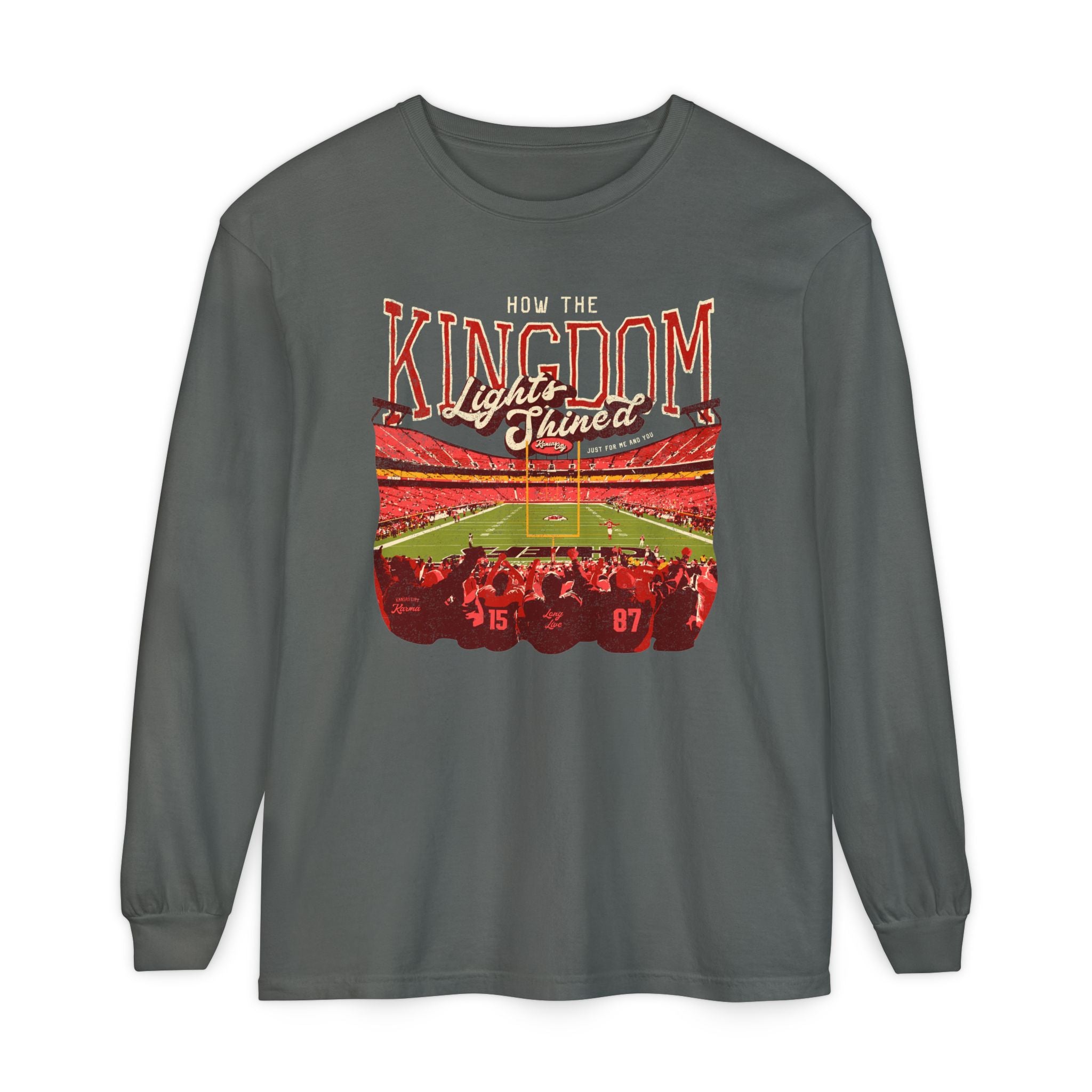 How the Kingdom Lights Shined Kansas City Long Sleeve Tee