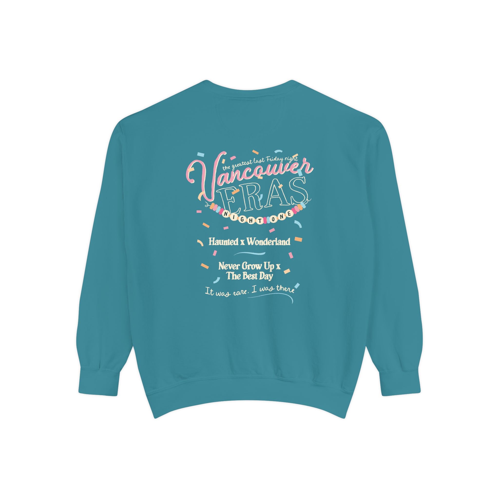 Vancouver Eras Night One Comfort Colors Crewneck