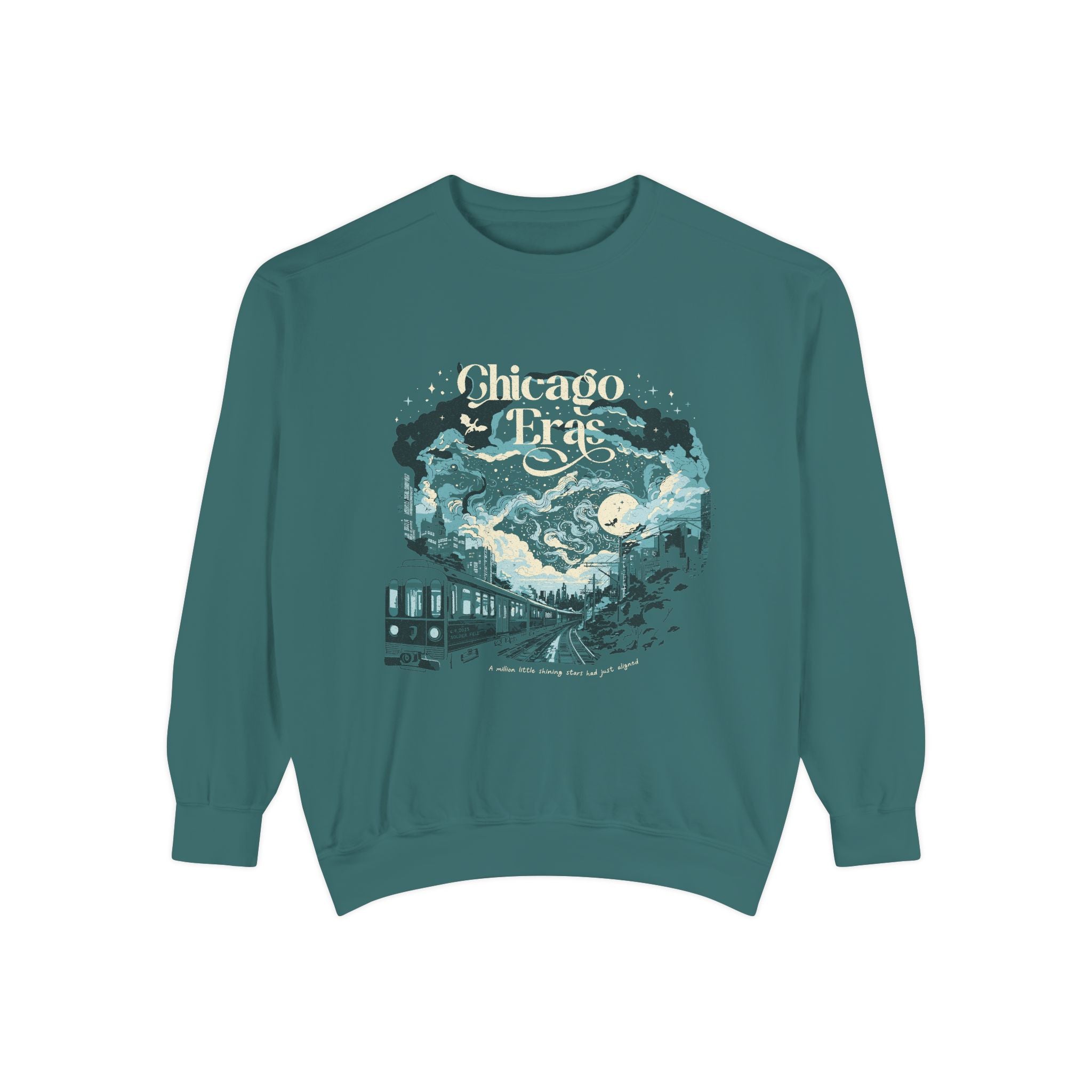 Night Three Chicago L Train Eras Tour Design Sweatshirt