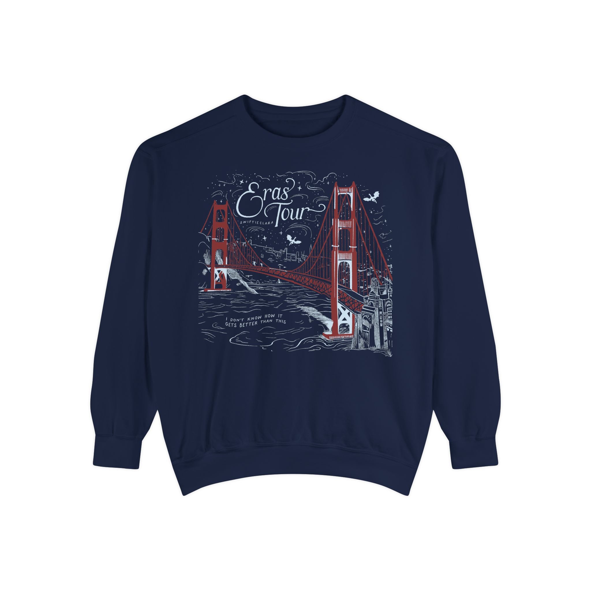 Santa Clara Eras Tour Night Two Golden Gate Bridge Crewneck