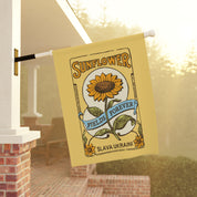 Sunflower Fields Forever Garden Flag Banner