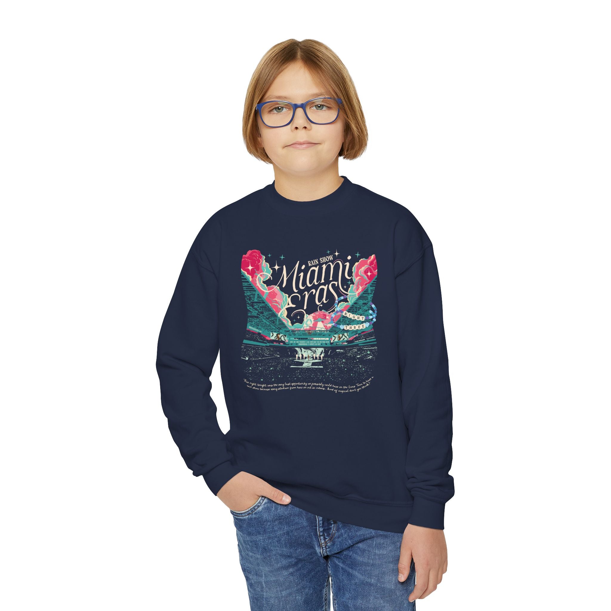 Kid's Miami Eras Night Three Hard Rock Stadium Crewneck